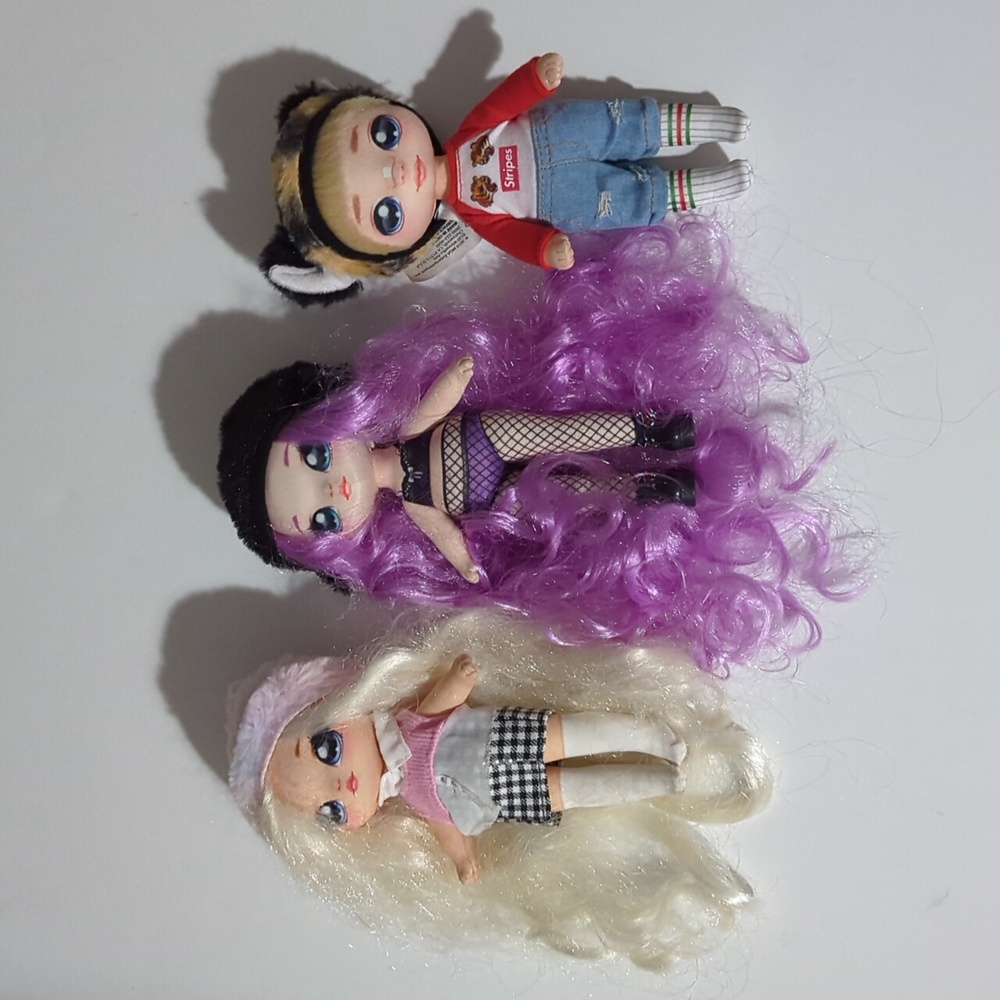 Na Na Na surprise series 1 Minna Moody black sheep CJ Cuddles Paula Perfect Doll